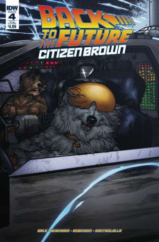 Back to the Future: Citizen Brown #4 (Subscription Cover)