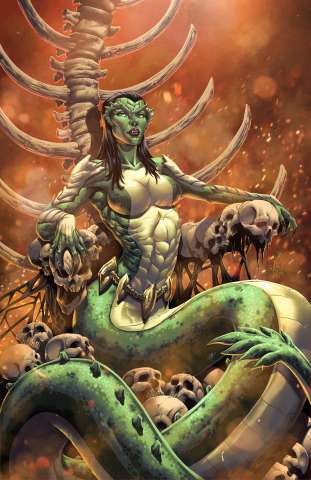 Belle: Queen of the Serpents #1 (Tabanas Cover)