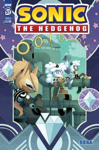Sonic the Hedgehog #57 (Thomas Cover)