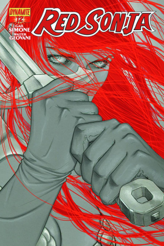 Red Sonja #12 (15 Copy Frison B&W Cover)