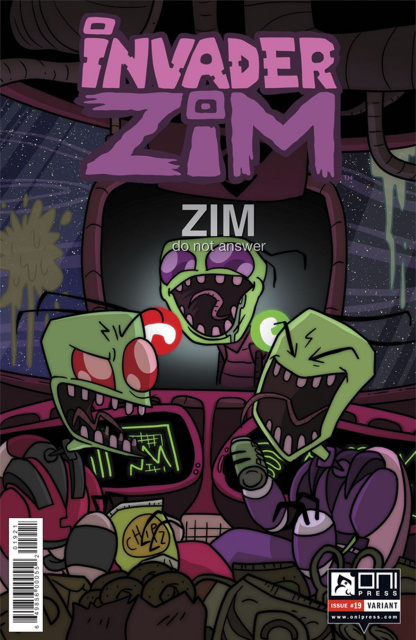 Invader Zim #19 (Green Cover)