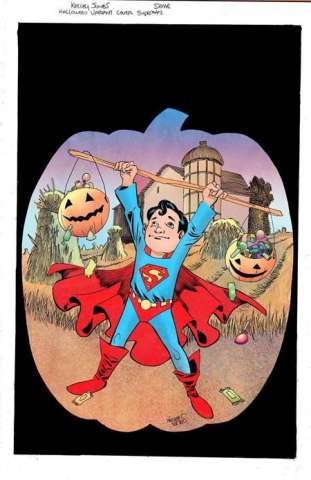 Superman #19 (Kelley Jones Trick or Treat Card Stock Cover)