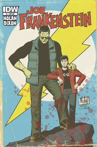 Joe Frankenstein #4 (Subscription Cover)