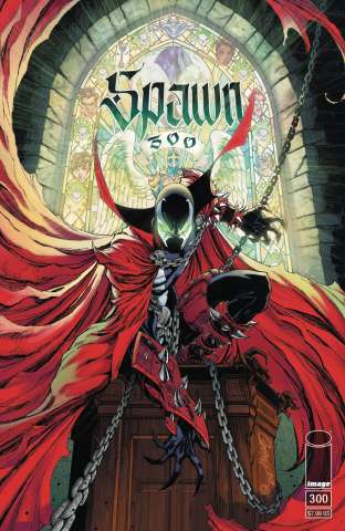 Spawn #300 (Campbell Cover)