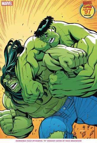 The Incredible Hulk #9 (Nick Bradshaw Marvel '97 Cover)
