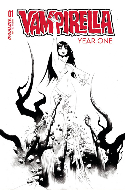 Vampirella: Year One #1 (10 Copy Lee B&W Cover)