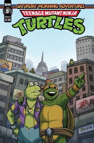 Teenage Mutant Ninja Turtles: Saturday Morning Adventures #5 (Suntrup Cover)
