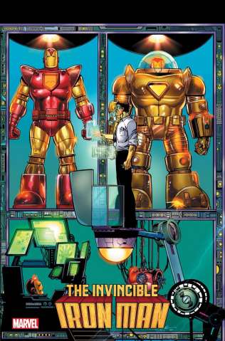 The Invincible Iron Man #4 (Layton Connecting Cover)