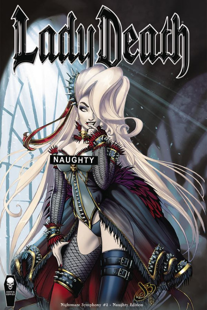 Lady Death: Nightmare Symphony #2 (Naughty Cover)