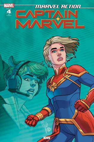 Marvel Action: Captain Marvel #4 (10 Copy Megan Levens Cover)