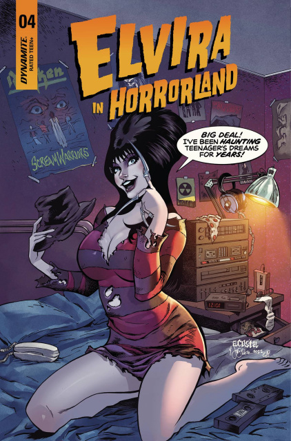 Elvira in Horrorland #4 (Acosta Cover)