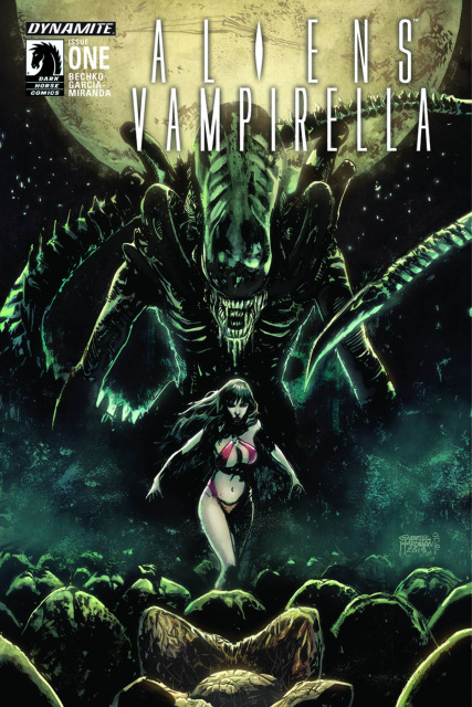 Aliens / Vampirella #1 (Hardman Cover) | Fresh Comics