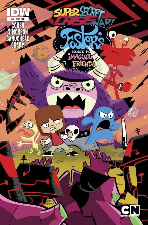 Foster's Home For Imaginary Friends 1 (Subscription Cover) Fresh Comics