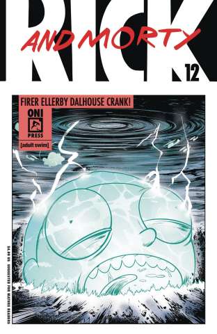Rick and Morty #12 (Stresing Manga Cover)