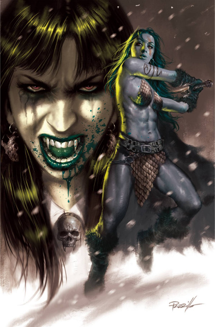 Vampirella vs. Red Sonja #5 (10 Copy Parrillo Ultraviolet Cover)