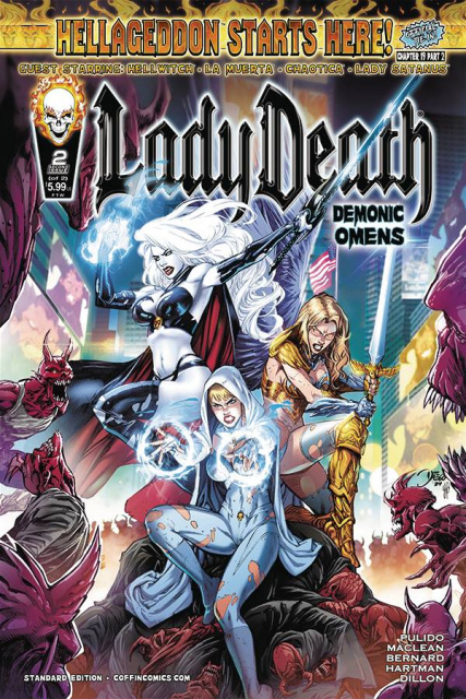 Lady Death: Demonic Omens #2 (Bernard Cover)