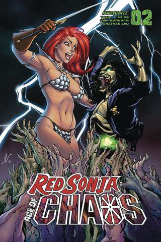 Red Sonja: Age of Chaos #2 (Garza Cover)