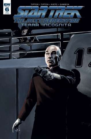 Star Trek: The Next Generation - Terra Incognita #6 (25 Copy Woodward Cover)