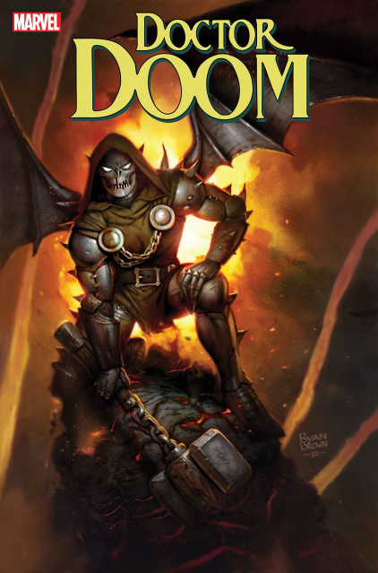 Doctor Doom #8 (Brown Dark Marvel Cover)