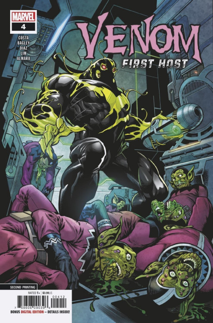 Venom: First Host #4 (Bagley 2nd Printing)