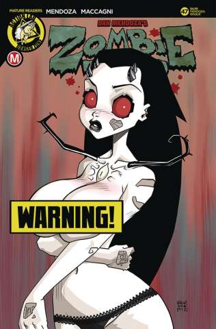 Zombie Tramp #47 (Mendoza Risque Cover)