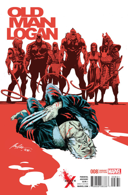 Old Man Logan #8 (Albuquerque Death of X Cover)