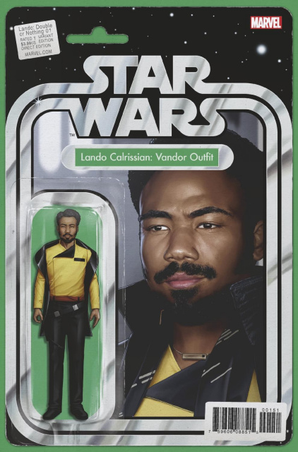 Star Wars: Lando - Double or Nothing #1 (Christopher Action Figure Cover)