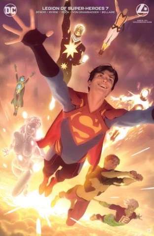 The Legion of Super Heroes #7 (Alex Garner Card Stock Cover)