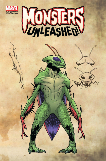 Monsters Unleashed! #2 (Yu Monster Cover)
