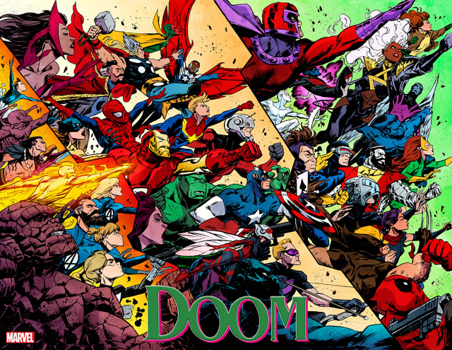 Doom #1 (Sanford Greene Wraparound 2nd Printing)