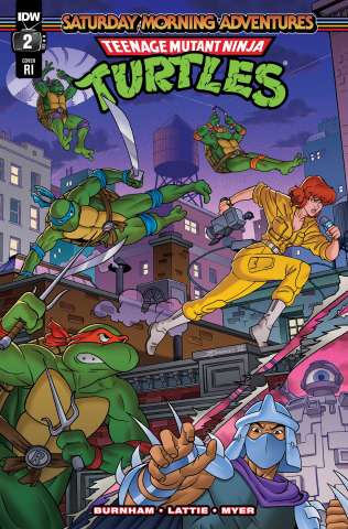 Teenage Mutant Ninja Turtles: Saturday Morning Adventures #2 (10 Copy Cover)