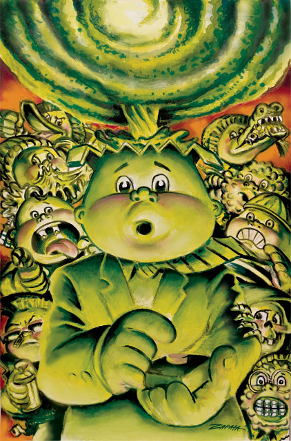 Garbage Pail Kids: Trashin' Through Time #1 (20 Copy Zapata Cover)