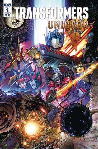 The Transformers: Unicron #1 (Milne Cover)
