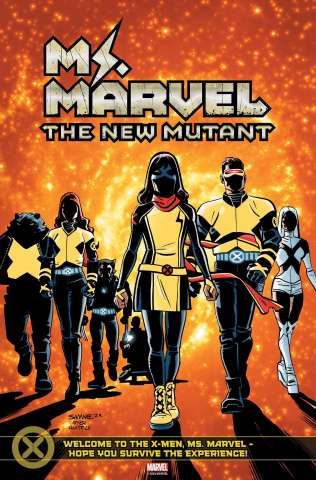 Ms. Marvel: The New Mutant #4 (Chris Samnee Team Homage Cover)
