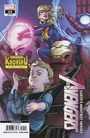 Avengers #34 (Garron 2nd Printing)