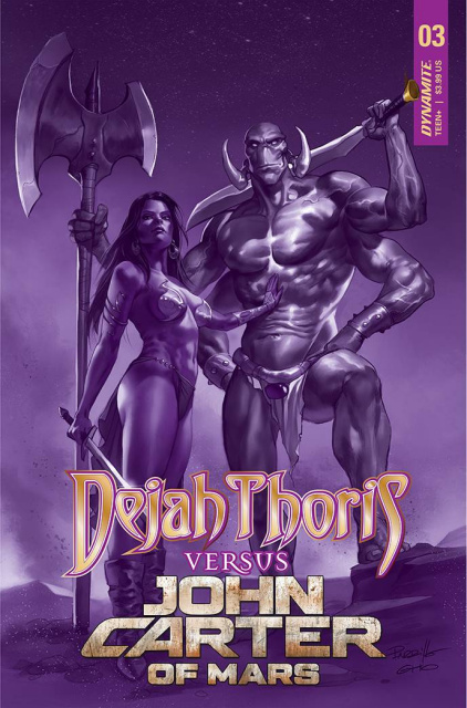 Dejah Thoris vs. John Carter of Mars #3 (10 Copy Cover)