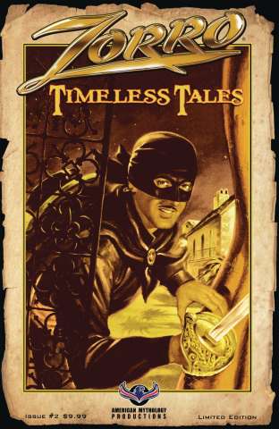 Zorro: Timeless Tales #2 (Pulp Cover)