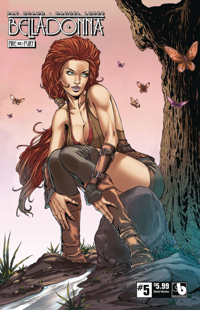 Belladonna: Fire and Fury #5 (Shield Maiden Cover)