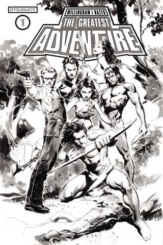 The Greatest Adventure #1 (30 Copy Nord B&W Cover)
