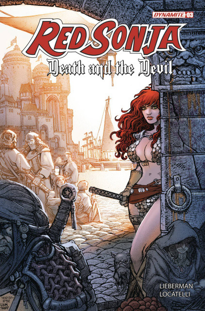 Red Sonja: Death and the Devil #3 (Moritat Cover)