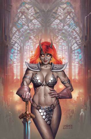 Red Sonja: Hell Sonja #1 (40 Copy Linsner Virgin Cover)