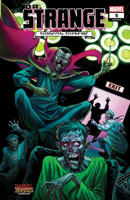 Dr. Strange #5 (Luke Ross Marvel Zombies Cover)