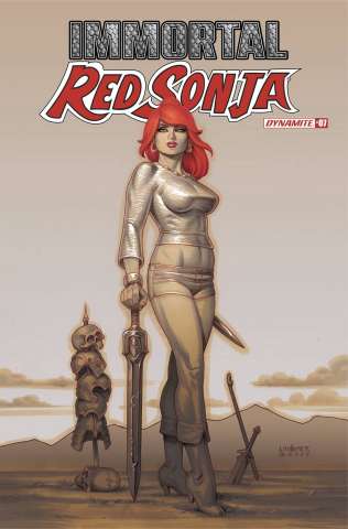 Immortal Red Sonja #7 (Linsner Cover)