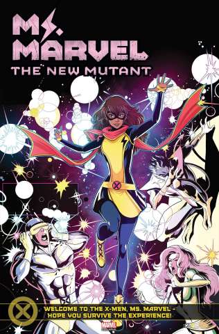 Ms. Marvel: The New Mutant #1 (Luciano Vecchio Team Homage Cover)