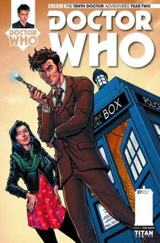 Doctor Who: New Adventures with the Tenth Doctor, Year Two #8 (Nauck Cover)