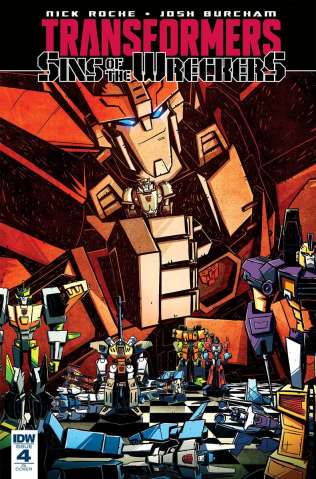 The Transformers: Sins of the Wreckers #4 (10 Copy Cover)