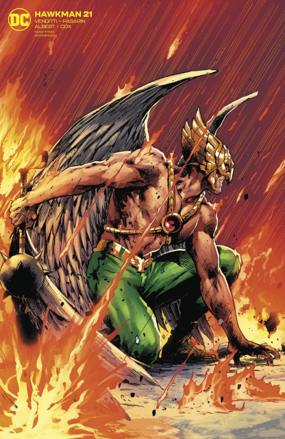 Hawkman #21 (Gerardo Zaffino Cover)