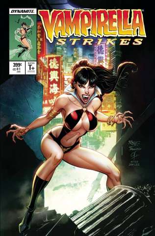 Vampirella Strikes #1 (Jim Lee Homage Cover)
