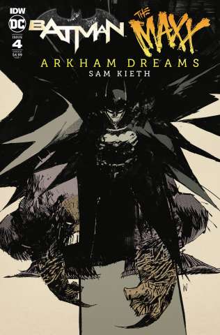 Batman / The Maxx: Arkham Dreams #4 (10 Copy Wood Cover)