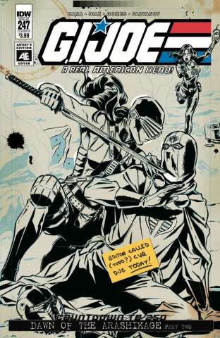 G.I. Joe: A Real American Hero #247 (Ed Gallant Cover)